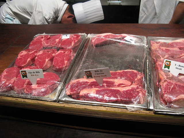 maso v prodejně